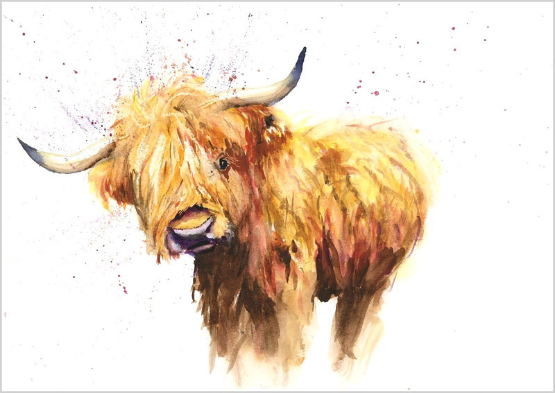 Highland Cow Limited Edition Print 147 - FARM