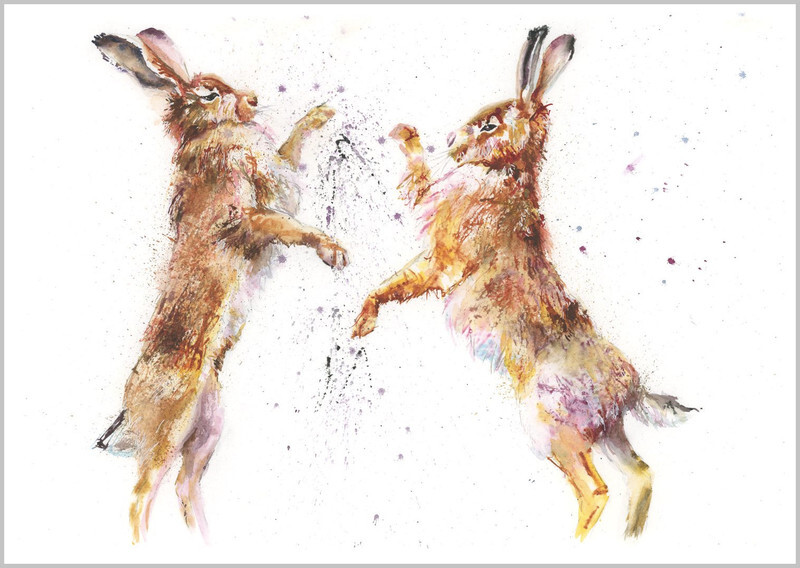 HARES BOX Fine Art Print 685 - WILD