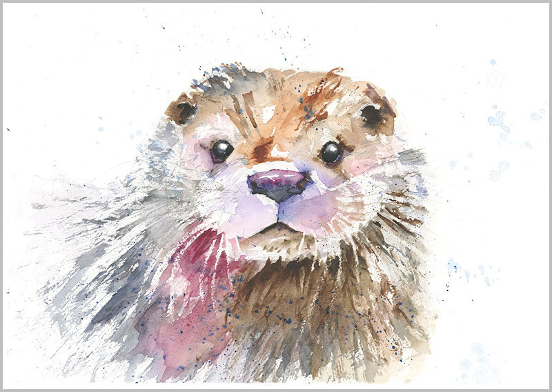 Otter Limited Edition Print 419 - WILD