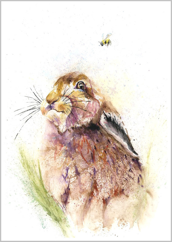Hare Limited Edition Print 328 - WILD