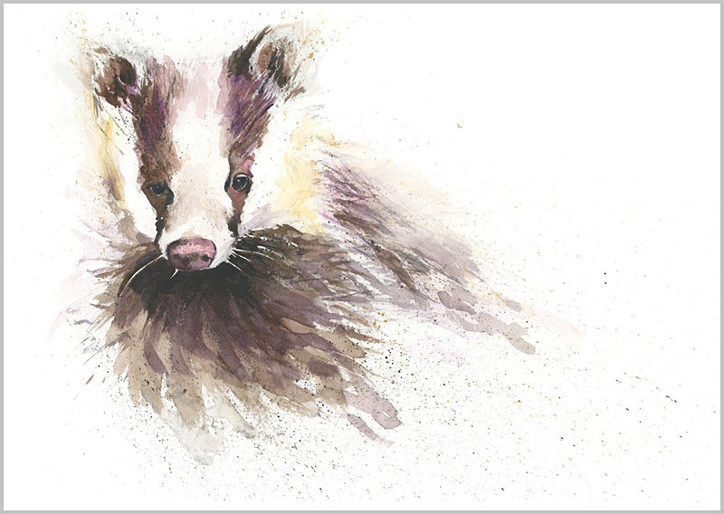 BADGERLimited Edition Print 321 - WILD