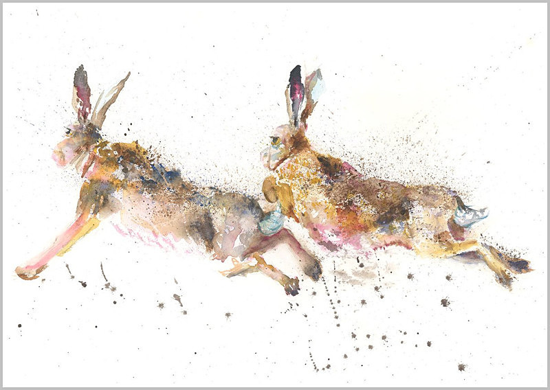 HARE HURRY Fine Art Print 494 - WILD