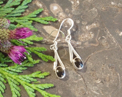 Whitby Jet Earrings je009 - Whitby Jet Earrings