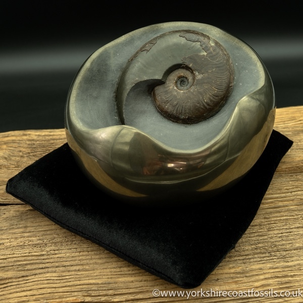 cb236 polished pyrite cannonball - Polished Pyrite Cannon Balls