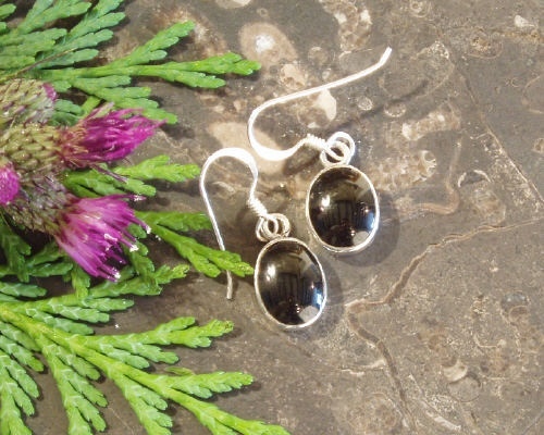 Whitby Jet Earrings je008 - Whitby Jet Earrings