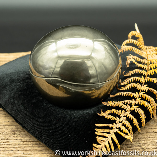 cb224 polished pyrite cannonball - Polished Pyrite Cannon Balls