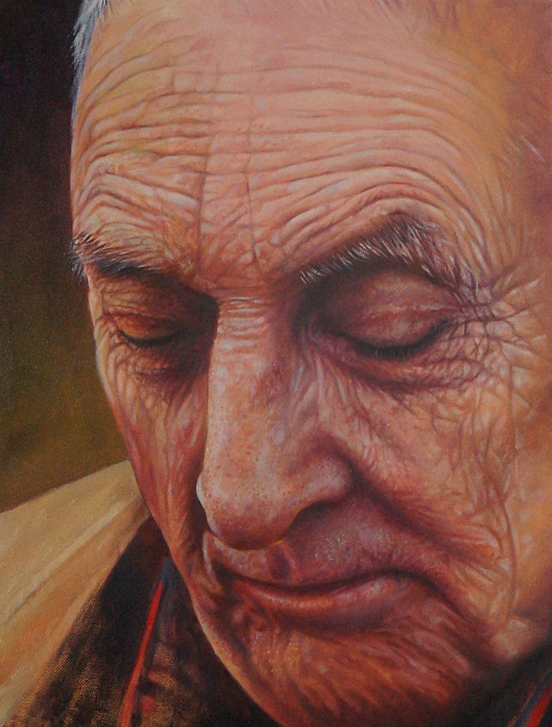 Old Gentleman 1 - Portraits and Figure Studies