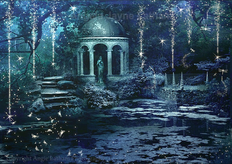 Twilight in the Secret Garden - Magical Artwork