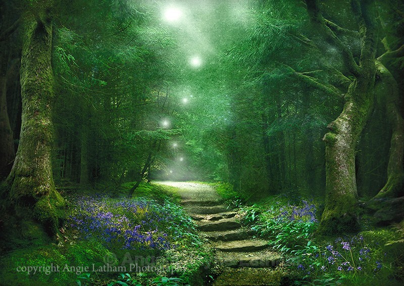 The Spirit of the Woods - Magical Artwork