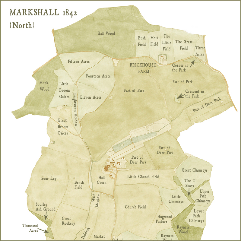  - Markshall Tithe Map