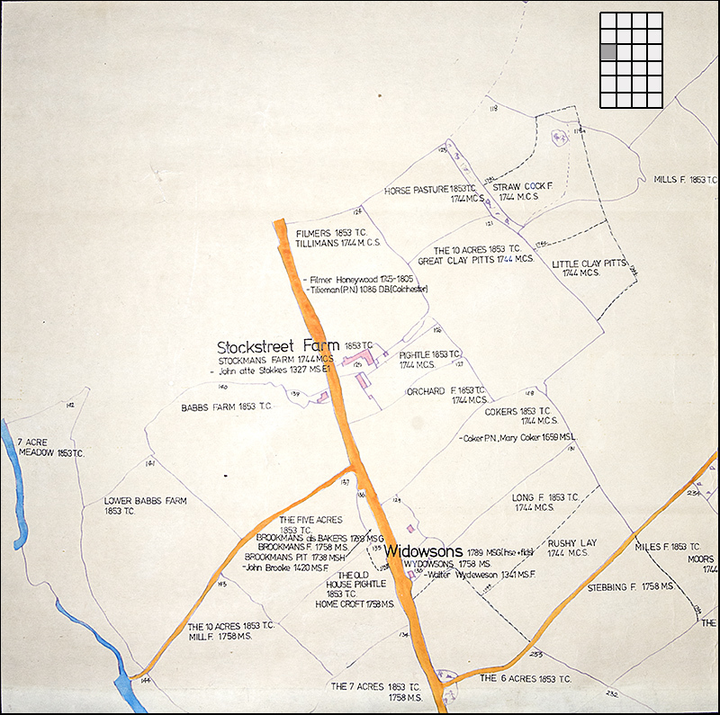  - Field Names in Great Coggeshall