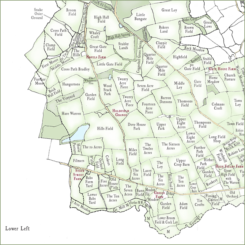  - Gt. Coxall Tithe Map