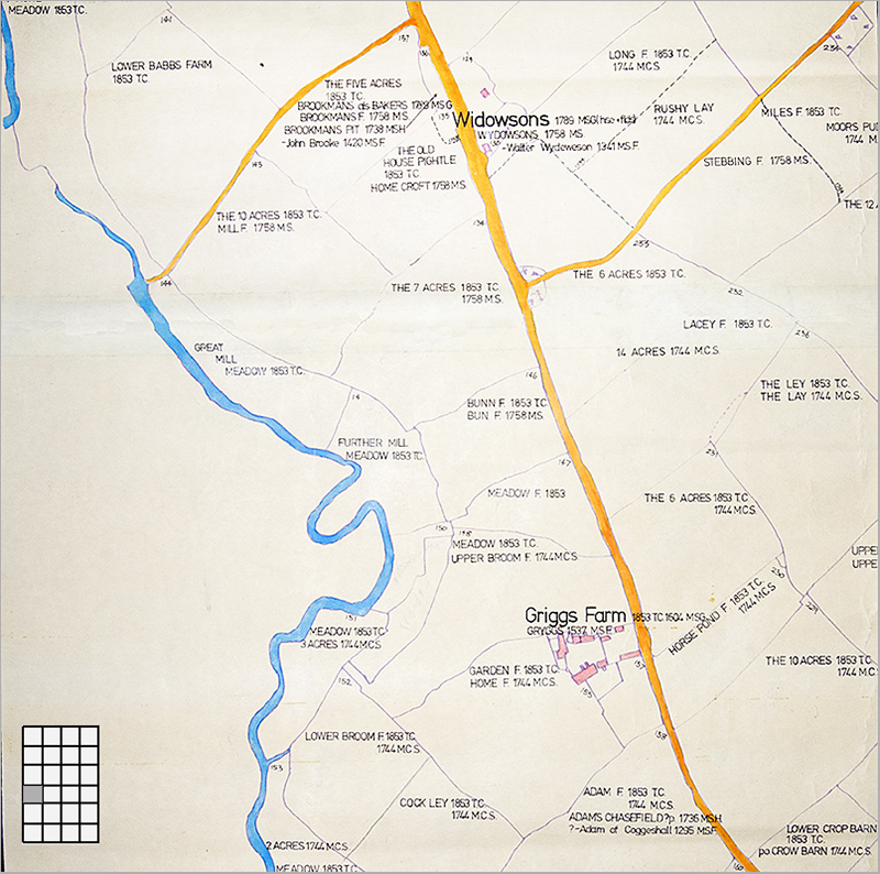  - Field Names in Great Coggeshall
