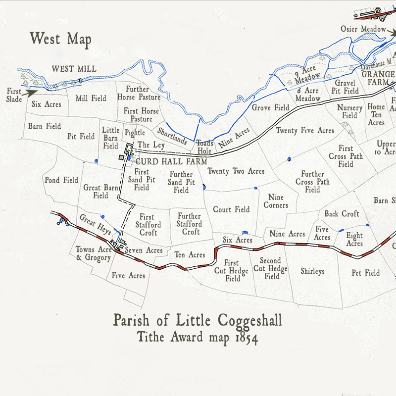  - Lt. Coxall Tithe Map