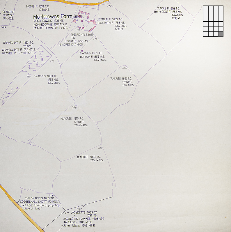  - Field Names in Great Coggeshall