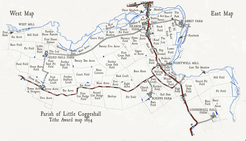  - Lt. Coxall Tithe Map