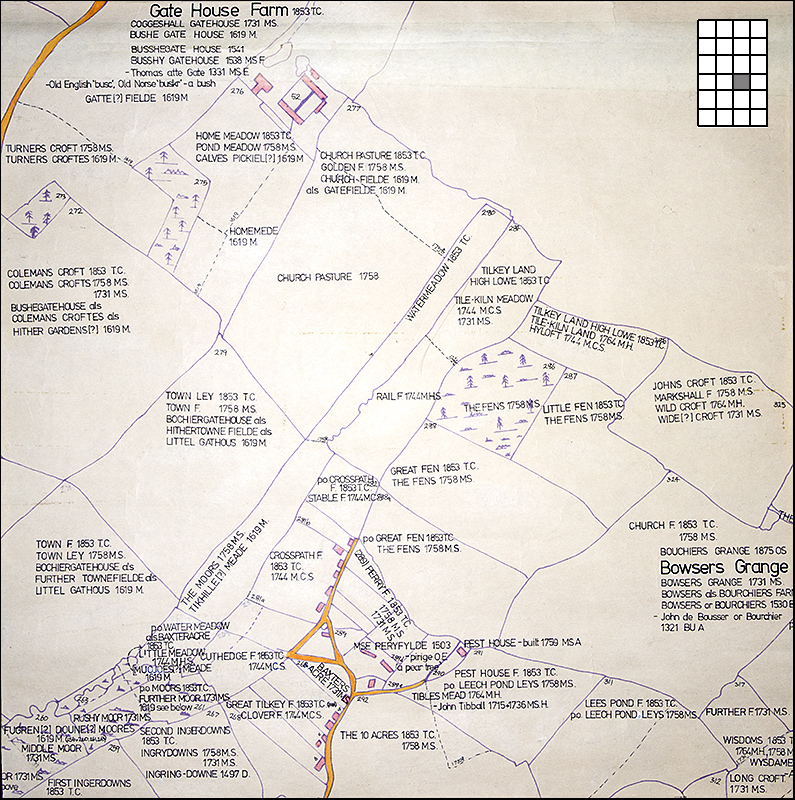  - Field Names in Great Coggeshall