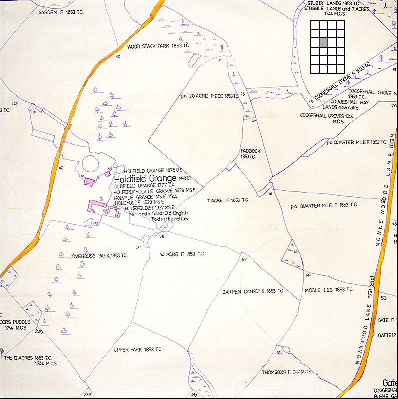  - Field Names in Great Coggeshall