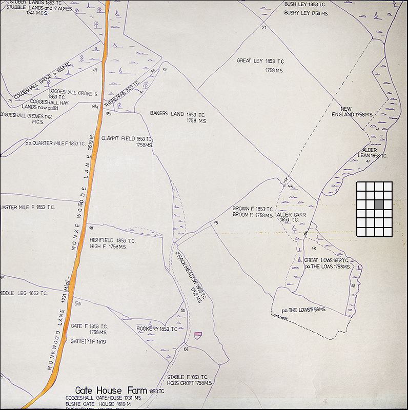  - Field Names in Great Coggeshall