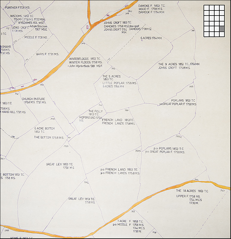  - Field Names in Great Coggeshall