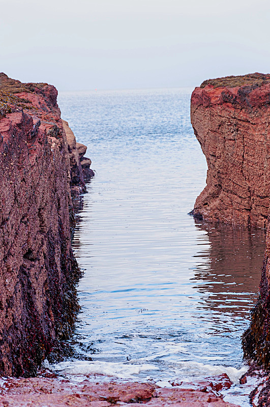 Entrance to Seacliff Harbour - East Lothian
