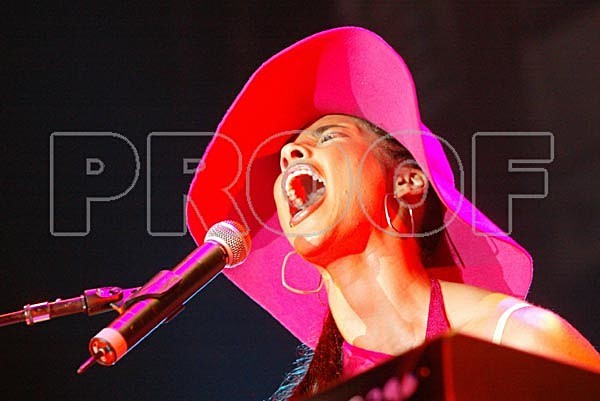 Alicia Keys Live22 - Black Ink Photo