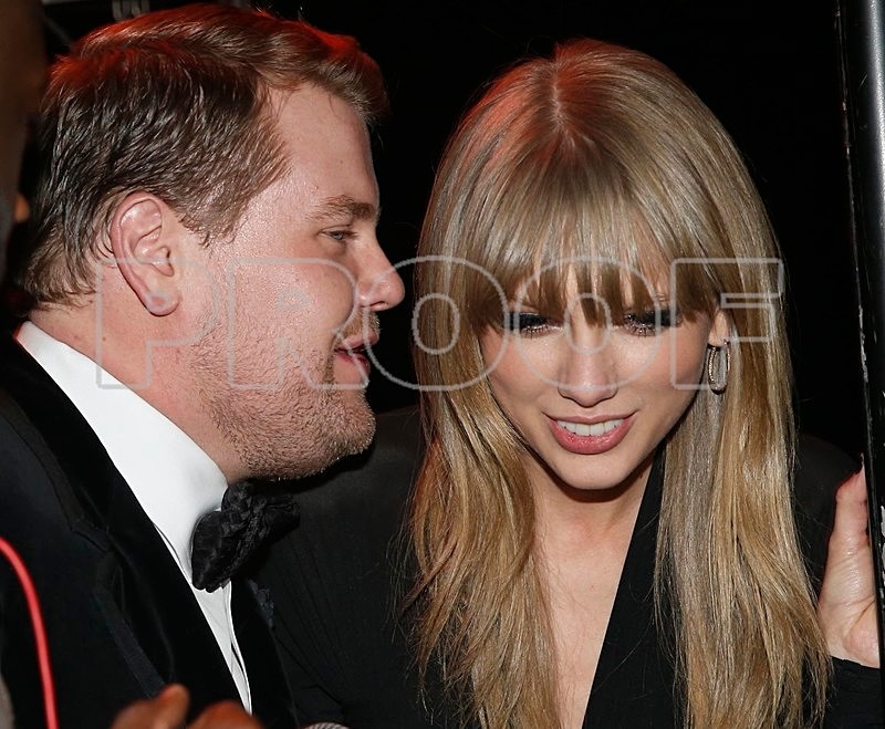 James Cordon Taylor Swift2 - Black Ink Photo
