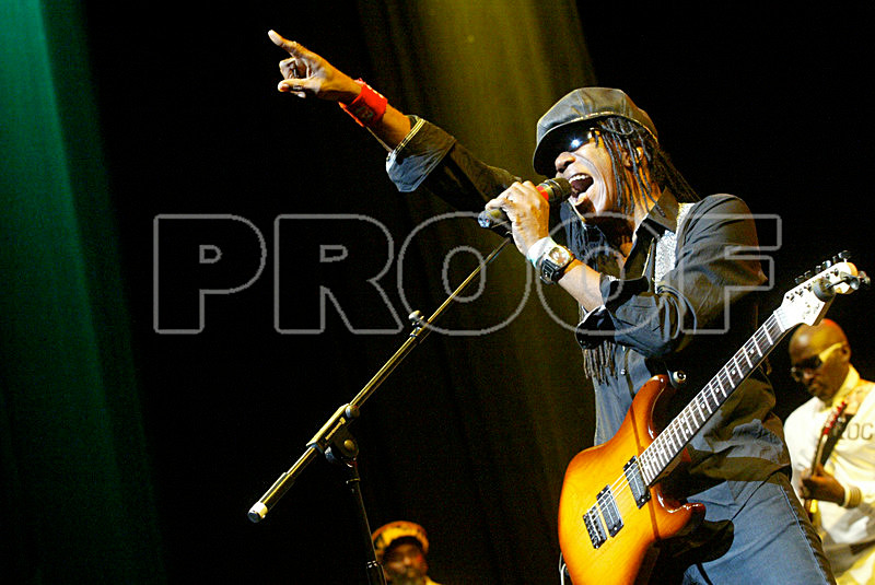 Junior Marvin of The Wailers2 - Black Ink Photo