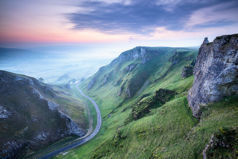 January - Winnats Pass - A Keen Calendar 2020 for Africa Impact