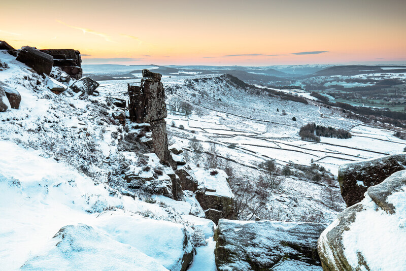 December - Curbar Edge, Peak District - A Keen Calendar 2020 for Africa Impact