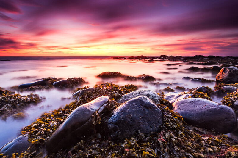 April - Beach nr. Llangelynin - A Keen Calendar 2020 for Africa Impact