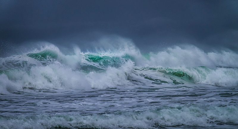 Waves at Whiterocks Beach, Northern Ireland. - Awarded Pictures 2020