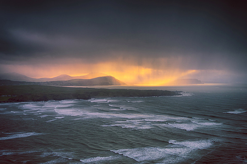 Sunset at Five Fingers Beach, County Donegal, Ireland - Awarded & Published Pictures 2021