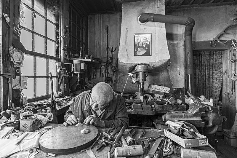 DSCF9862 - Copper Crafts Master in Black and White