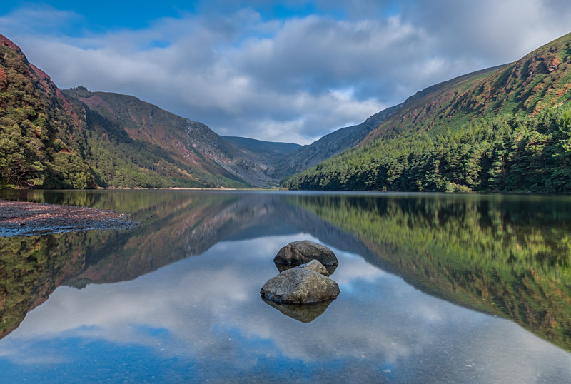 Upper Lake at Glendalough - Co Wicklow