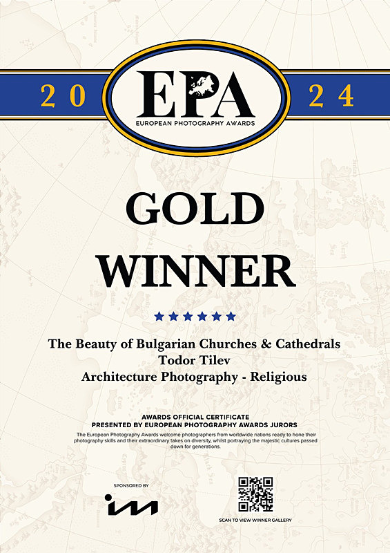 European Photography Awards_2024_Gold_Architecture_Religious - Achievements