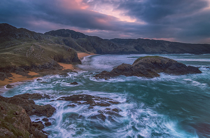 Sunset at Boyeeghter Bay, County Donegal, Ireland. - Pictures out of this world