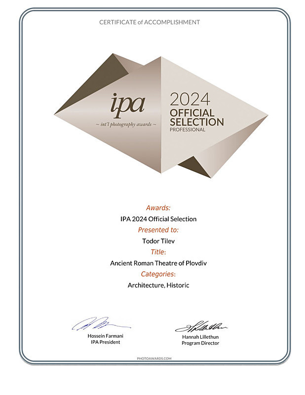 IFA_Official Selection_2024_Architecture_Historic_2 - Achievements