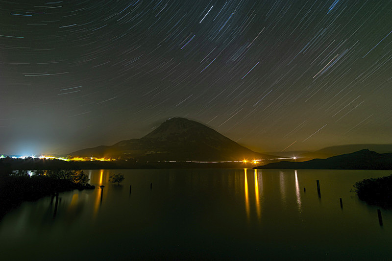 Errigal  mountain during the night, County Donegal. - Best Pictures 2020