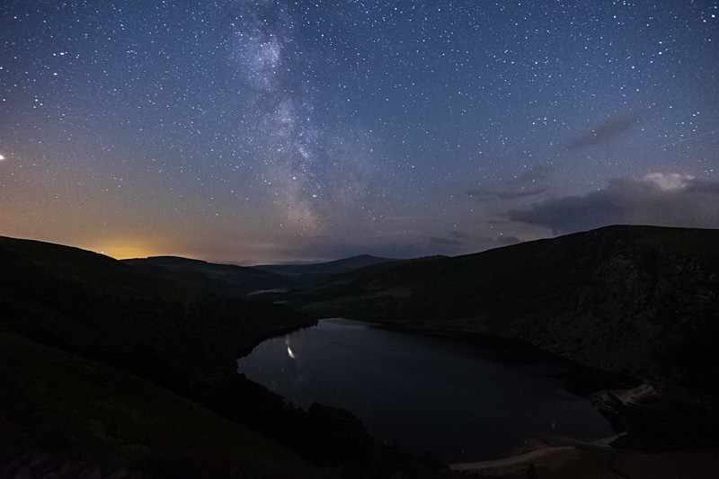 Milky Way over Lough Tay - Co Wicklow