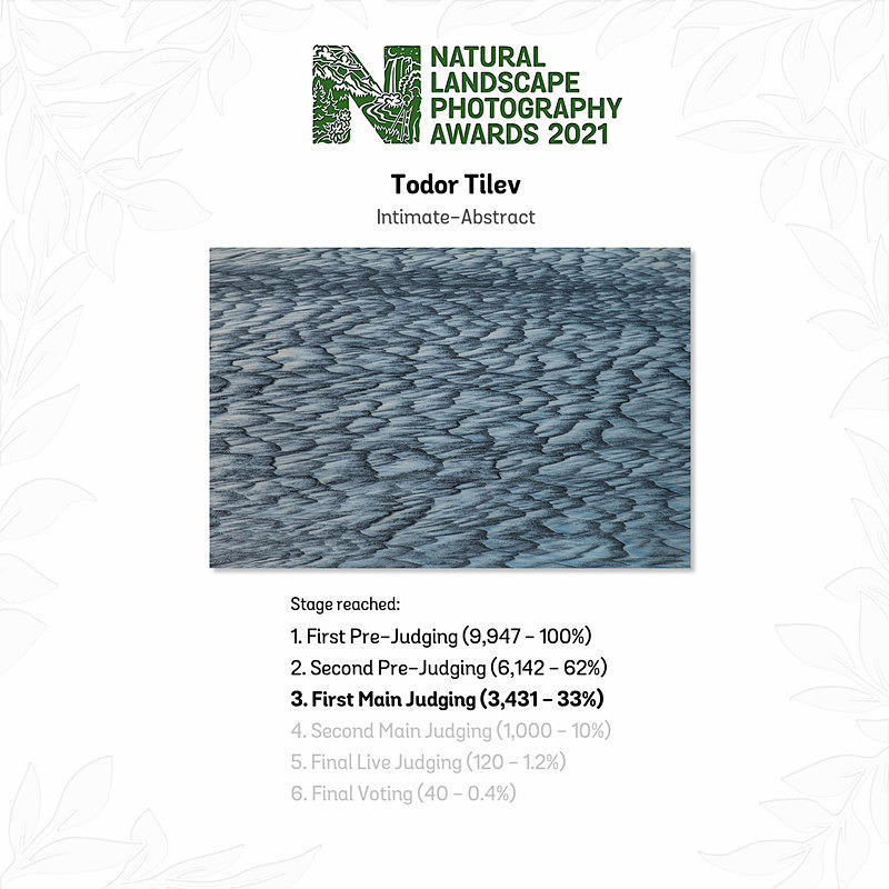 Natural Landscape Photography Awards_Intimate  Abstract_2 - Achievements