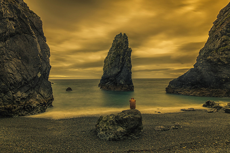 Sunset at Hidden Cove at Copper Coast Drive - Awarded Pictures 2020
