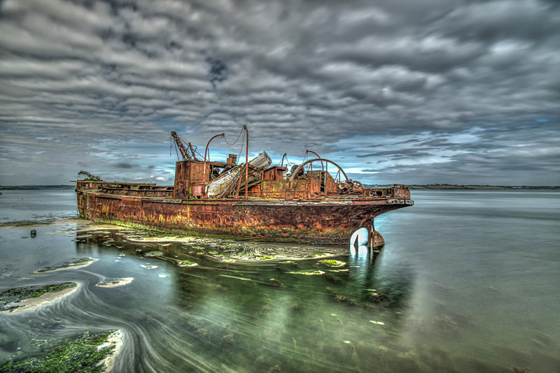 Abandoned Boat, Hook Peninsula, County Wexford, Ireland. - Awarded & Published Pictures 2021