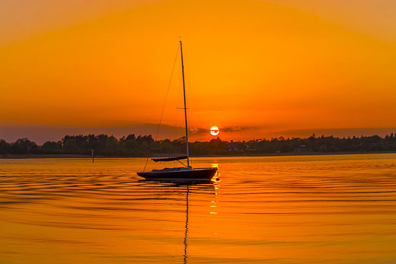 Sunset at Lake Ree - Awarded Pictures 2020
