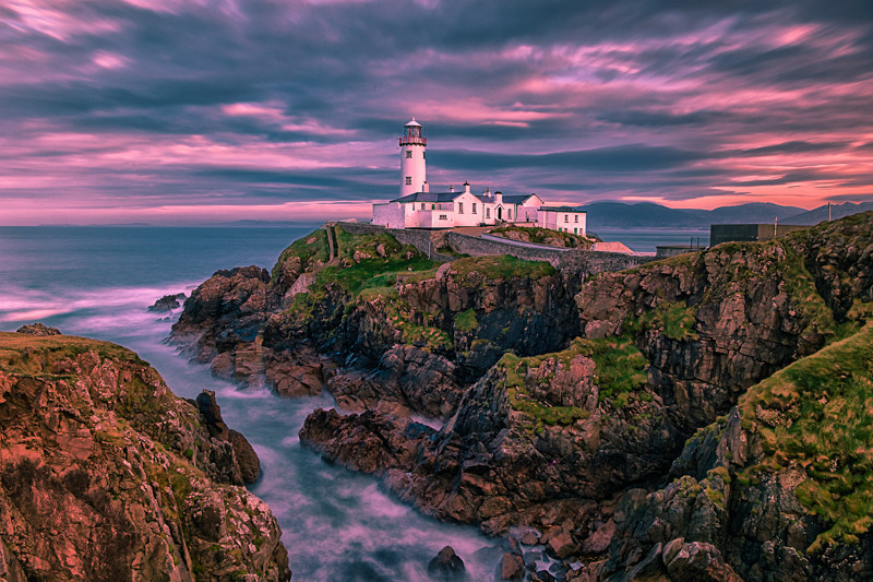 Sunset at Fanad Lighthouse - Co Donegal