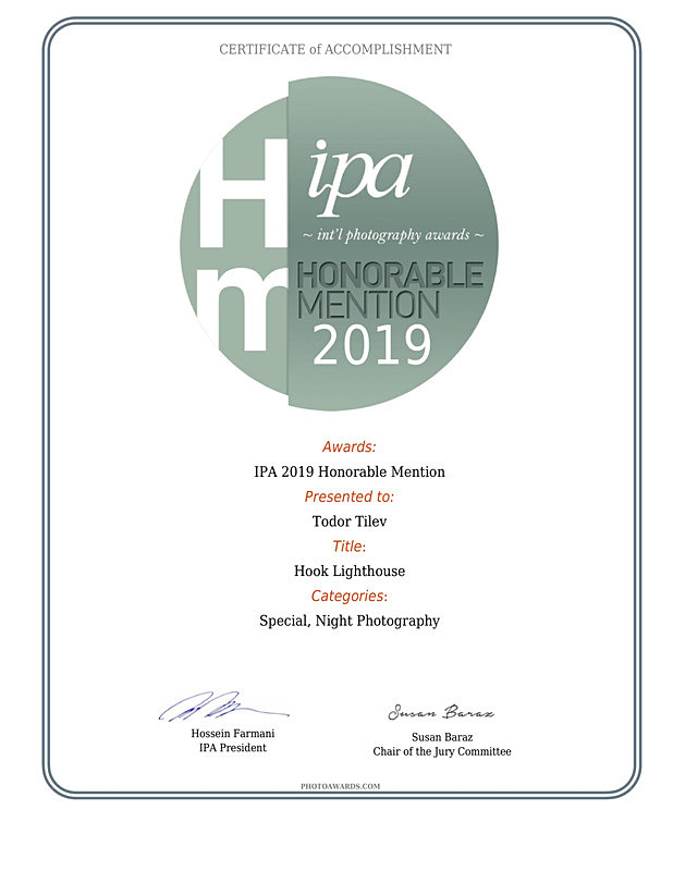 International Photography Awards_2019_Special Night Photography - Achievements