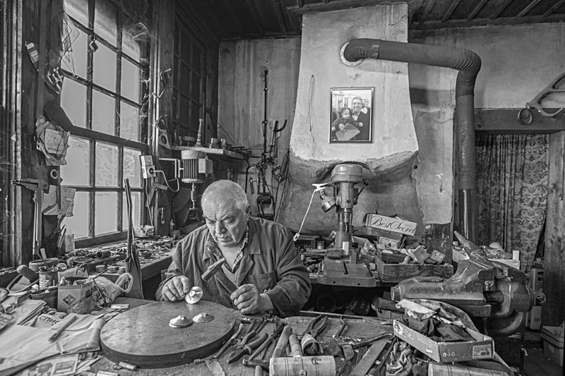 DSCF9850 - Copper Crafts Master in Black and White
