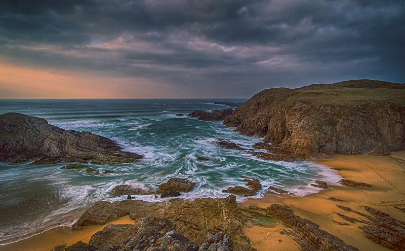 Sunset at Boyeeghter Bay, County Donegal, Ireland. - Pictures out of this world
