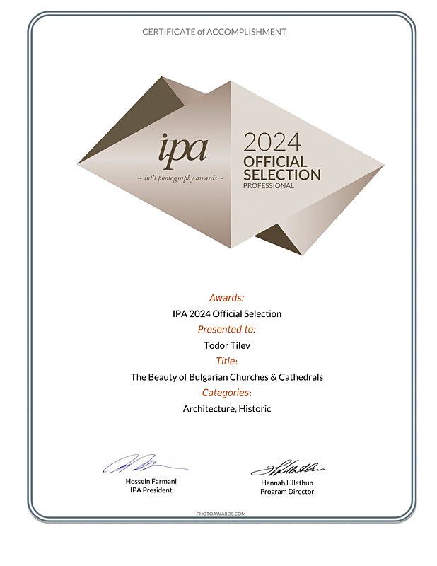 IFA_Official Selection_2024_Architecture_Historic - Achievements