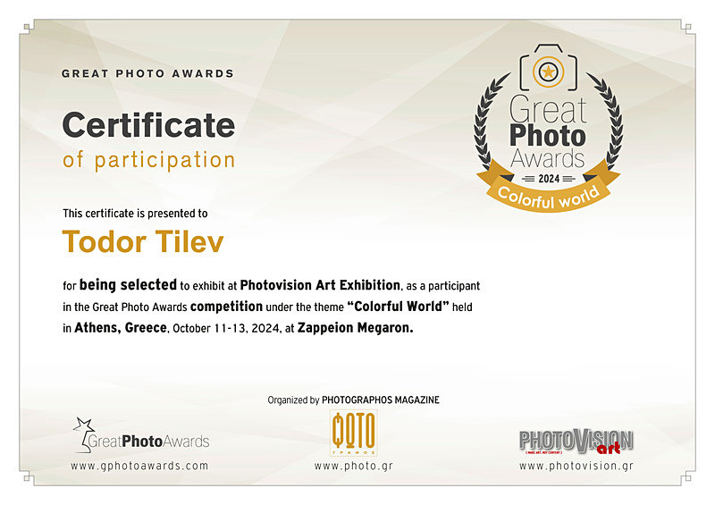 Great Photo Aawards_2024 International Exhibition - Achievements